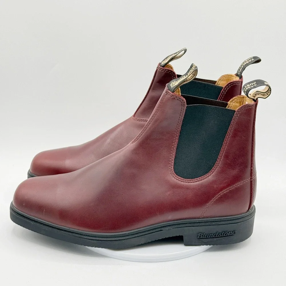 Blundstone 1309 Chelsea Dress Boot Mens Size US 13 / AU 12 Redwood Leather NEW
